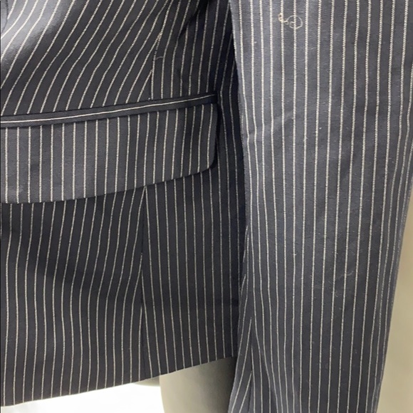J. Crew stripes blazer size 0 - Picture 2 of 10